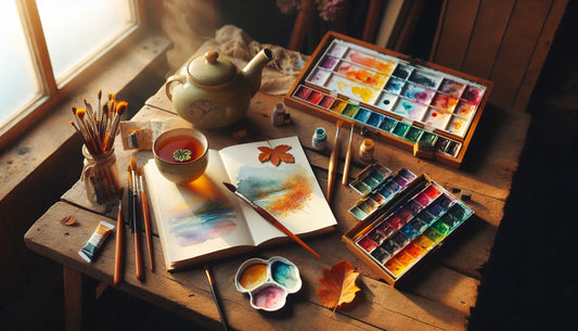 Beginner Watercolor Tips for Mindful Relaxation