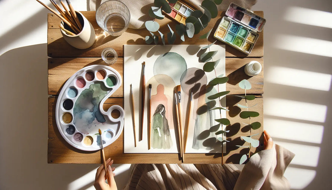 Embrace Relaxation: Watercolor Techniques for Beginners