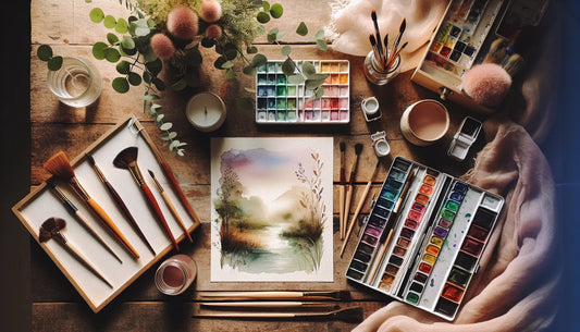 Experience Mindfulness Through Watercolor Art