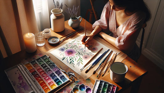 Finding Calm Through Watercolor: Beginners' Guide