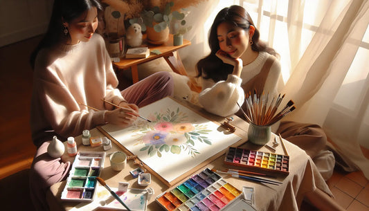 Harness Well-Being: Watercolor Painting for Mental Wellness