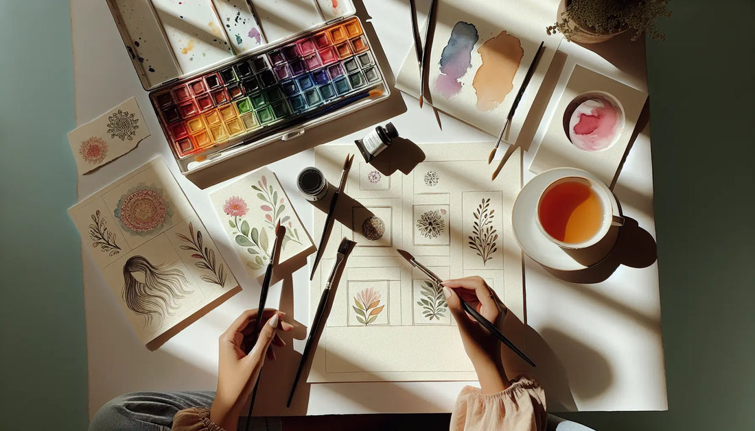 Harnessing Calm: Watercolor Techniques for Beginners