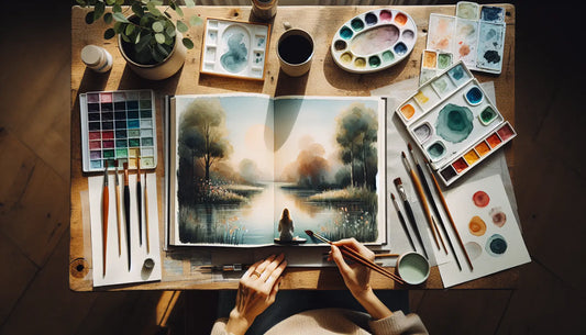 Mindful Art Journeys: Harness Calm Through Watercolors