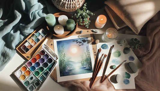 Mindful Art: Stress Relief Through Watercolor Painting