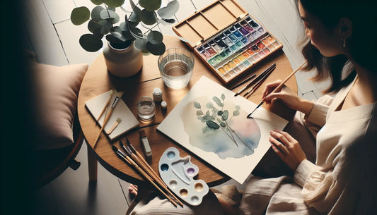 Mindful Painting: Unlock Stress Relief with Watercolors