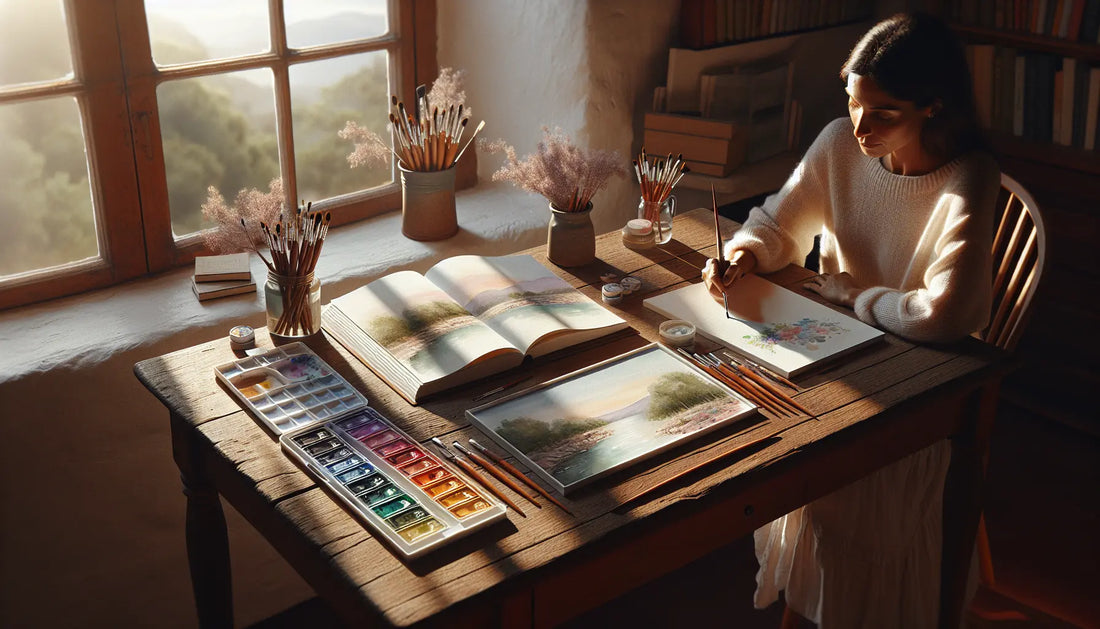Mindful Watercolor Painting: A Gateway to Calm
