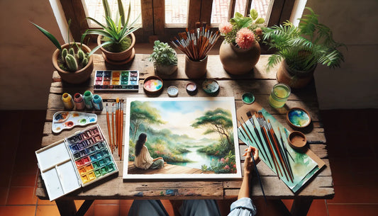 Mindful Watercolor: A Retreat into Creative Calm