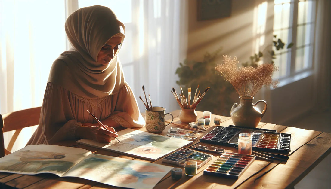 Mindful Watercolor: Unwind and Rediscover Calm