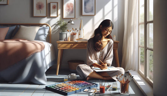 Mindfulness Through Art: Discover the Calming Power of Watercolor