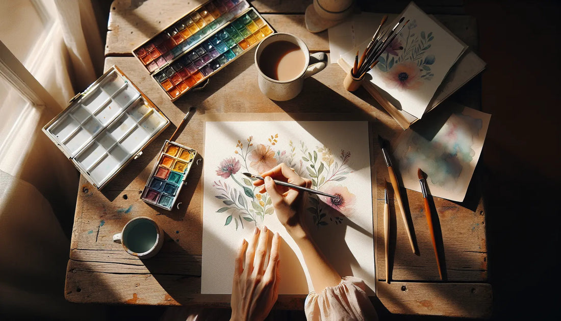 Mindfulness Through Watercolor: A Stress Relief Canvas