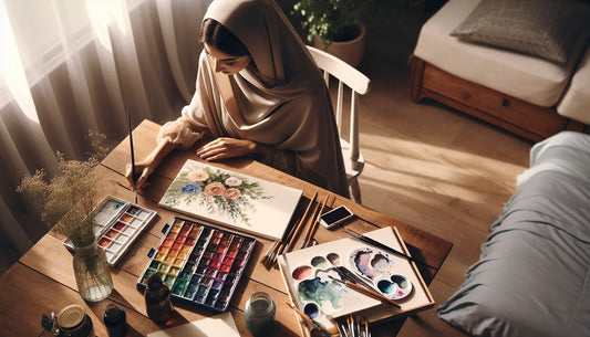 Mindfulness Through Watercolor: Finding Calm in Every Stroke