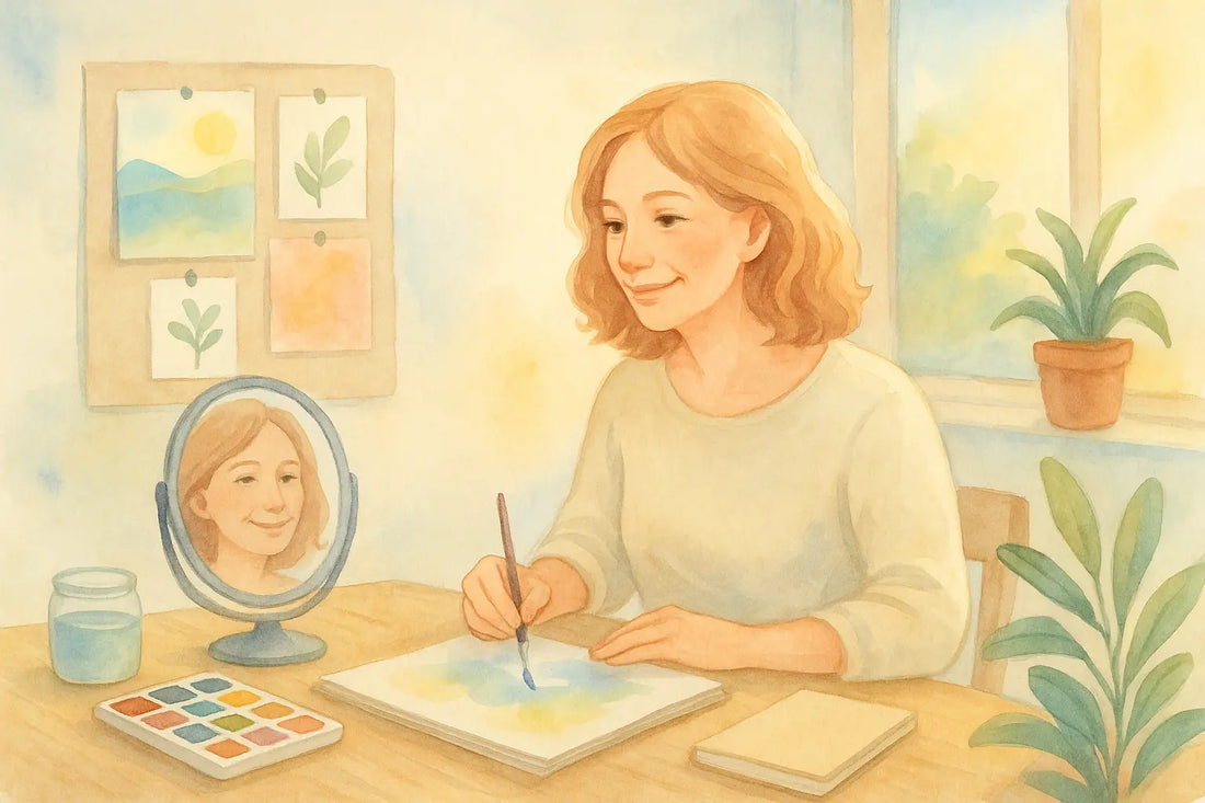 Rediscovering-Who-You-Are-A-Creative-Guide-to-Finding-Yourself-Again-After-Life-Changes  - ArtVibe Wellness