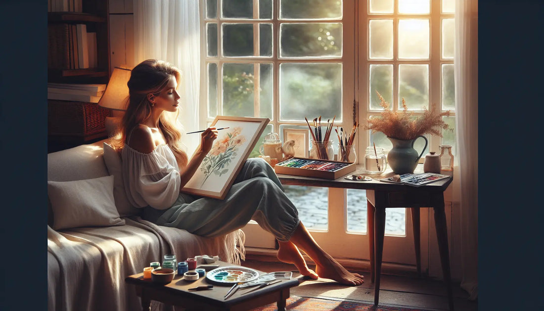 Relax and Unwind: Self-Care Through Watercolor