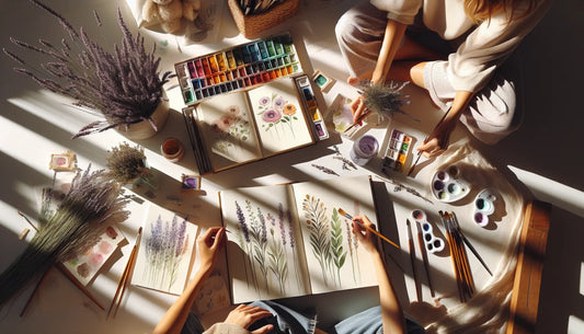 Unlock Serenity: Art Therapy and Watercolor for Stress Relief