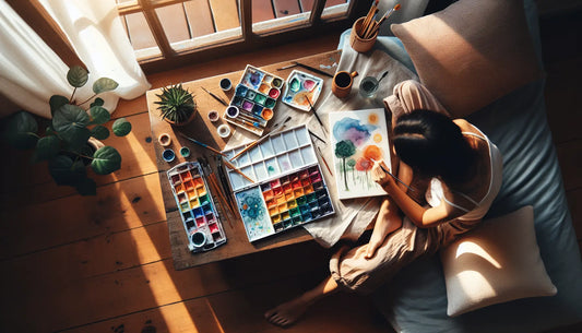 Watercolor for Wellness: A Guide to Mindful Creativity