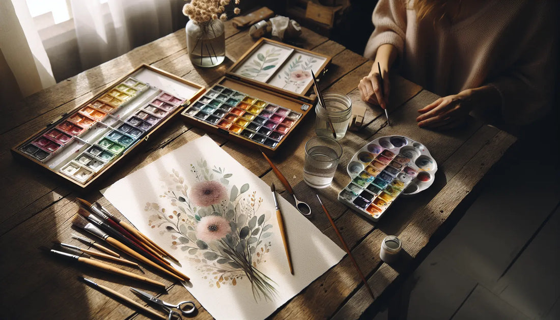 Watercolor for Wellness: Finding Calm Through Creative Expression