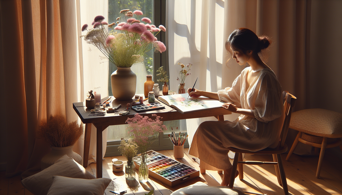 Calming Hobbies: Watercolor Painting for Stress Relief