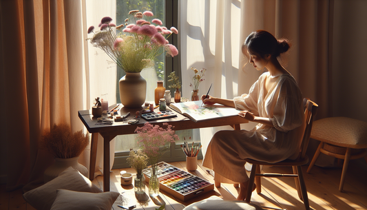 Calming Hobbies: Watercolor Painting for Stress Relief