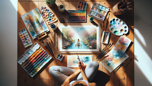 Relieve Stress with Beginner Watercolor Techniques