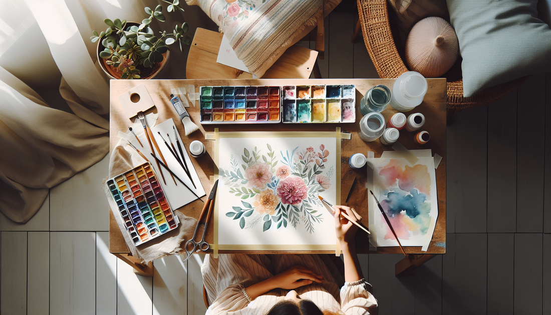 Mindfulness Through Art: Watercolor Painting Techniques