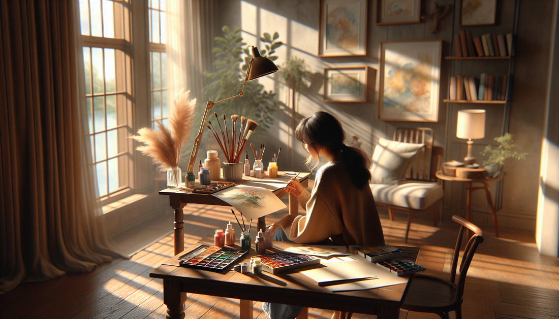 Art Therapy for Anxiety: Watercolor as a Stress Relief Tool