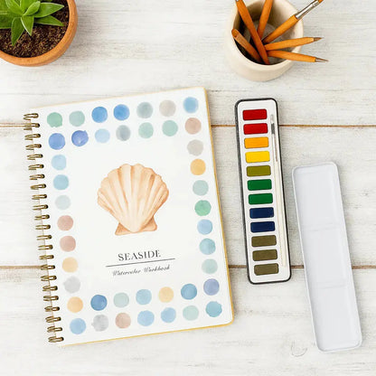Watercolor Book Complete Set -  ArtVibe Wellness
