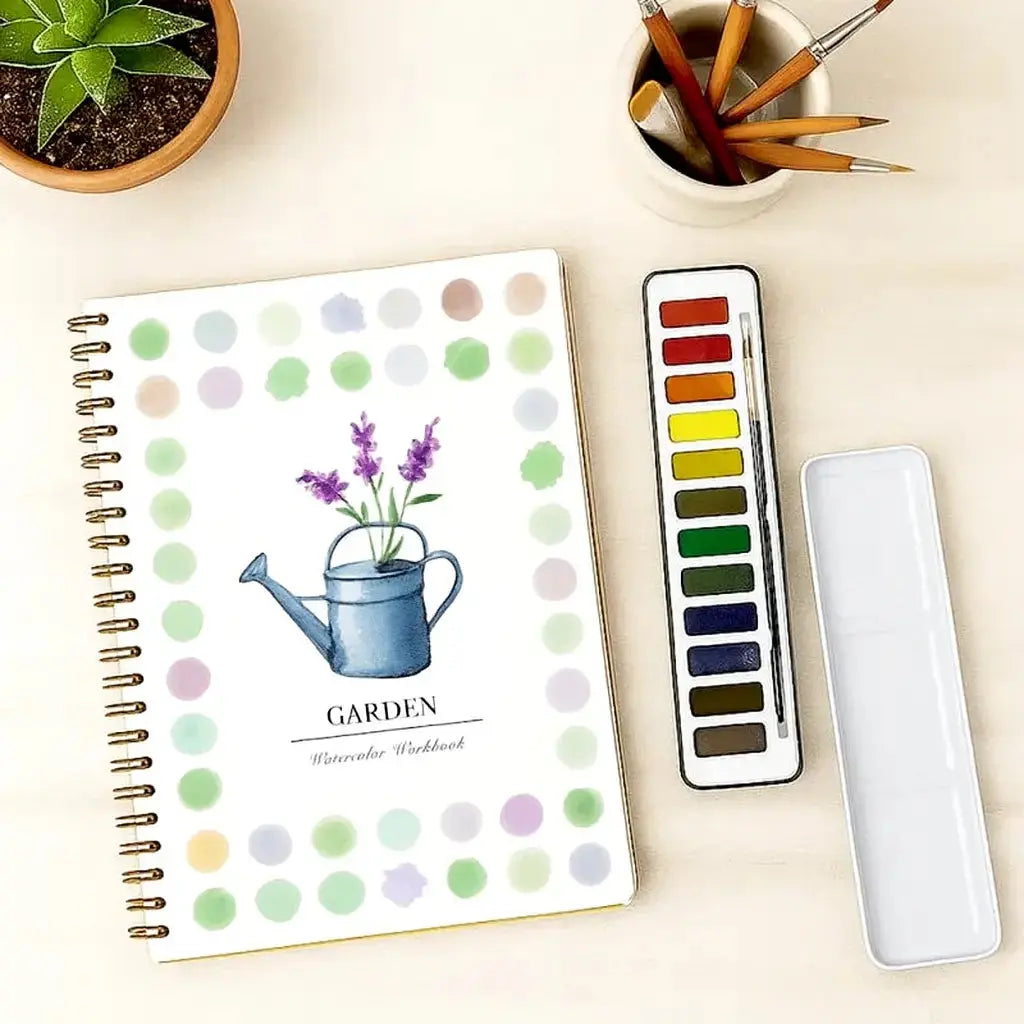Watercolor Book Complete Set -  ArtVibe Wellness