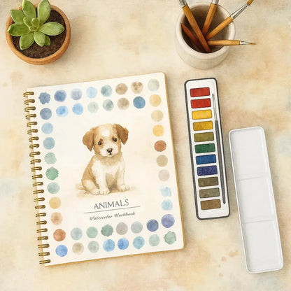 Watercolor Book Complete Set -  ArtVibe Wellness