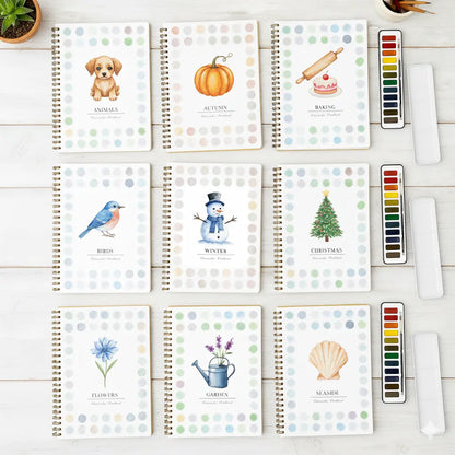 ArtVibe Bien-être - Livre d’aquarelle