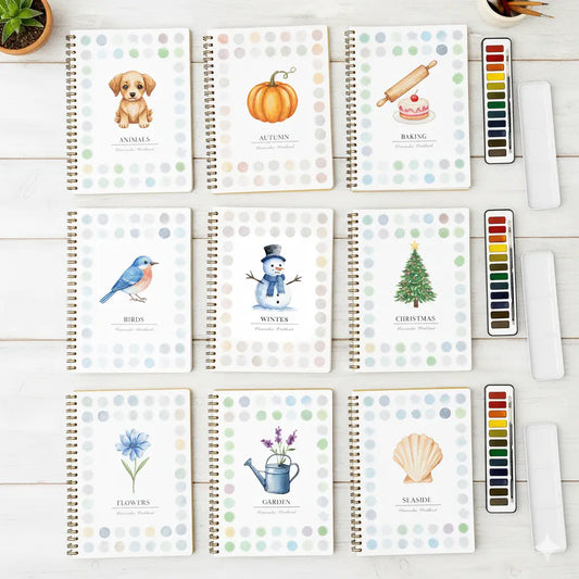 ArtVibe Wellness - Watercolor Book