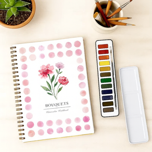 Bouquets Watercolor Book – Limited Edition (Book Only)