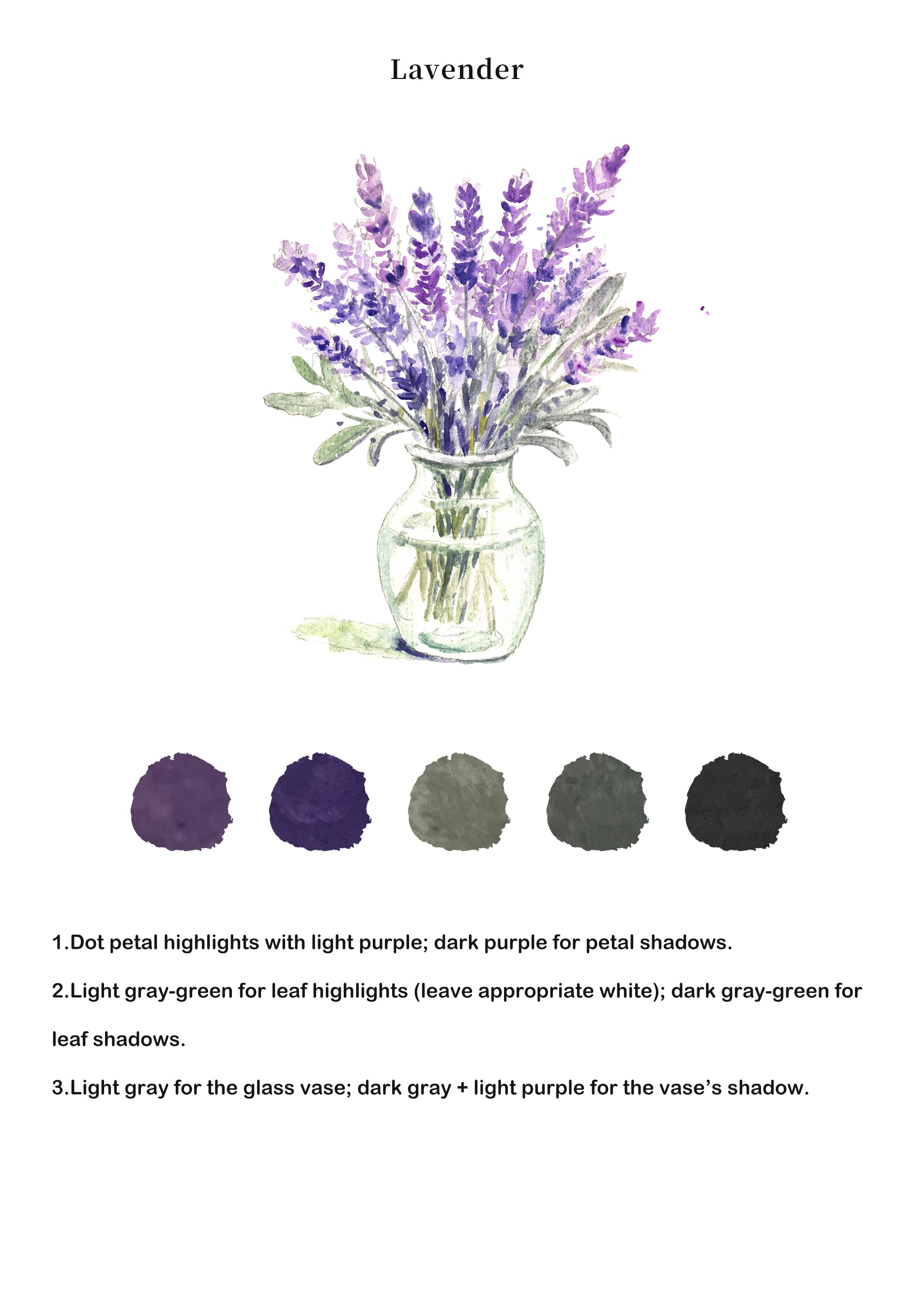 Flowers Watercolor Book - ArtVibe Exclusive (Book Only)11