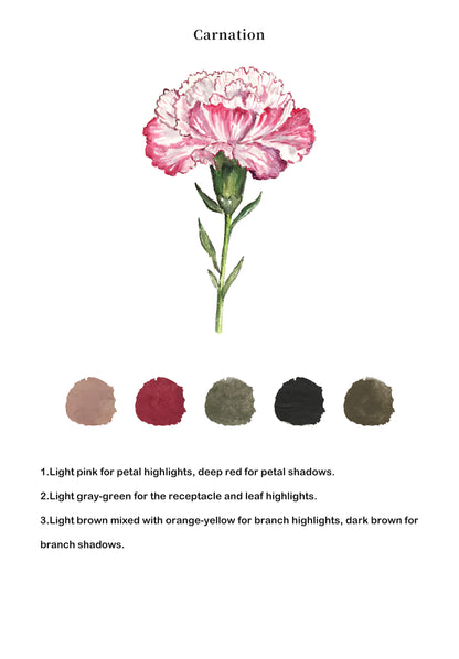 Flowers Watercolor Book - ArtVibe Exclusive (Book Only)8