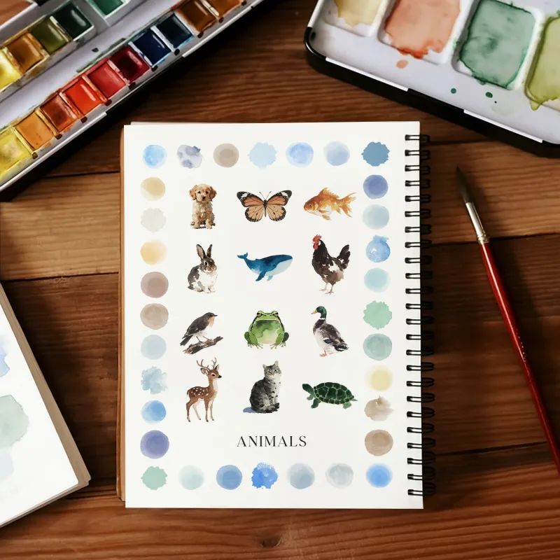 Watercolor Book Complete Set -  ArtVibe Wellness