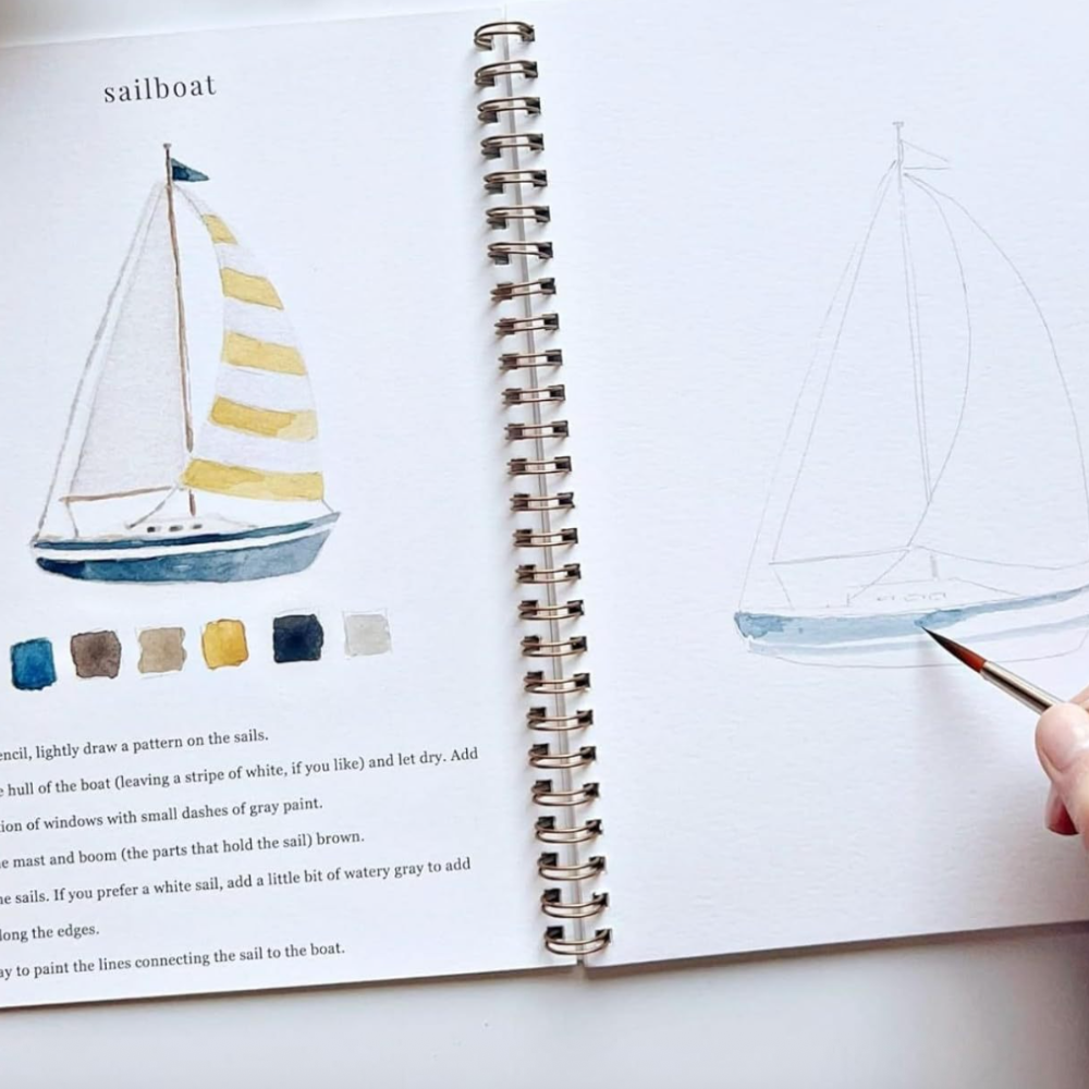 Watercolor Book Complete Set -  ArtVibe Wellness